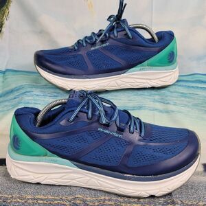 Phantom Women's Athletic Shoes - Blue and Green